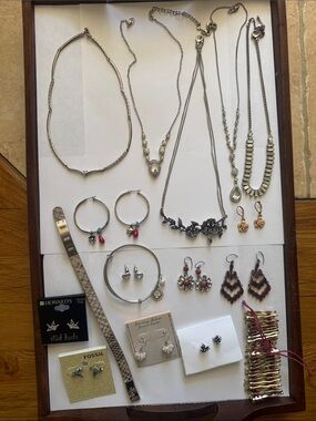 Lot of Assorted Jewelry - Necklaces, Bracelets, and Earrings